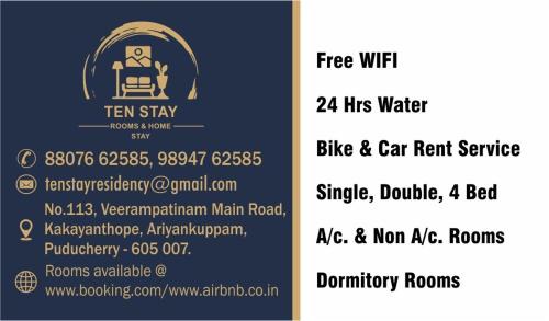 Kalapettai House | Tenstay Residency