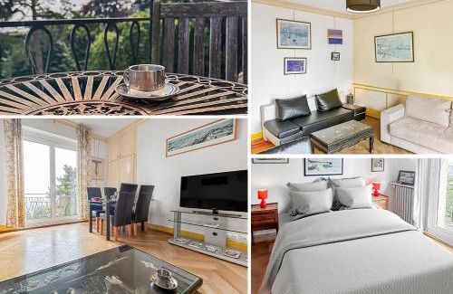 Cote Ouest Ormeaux Apartment | Terrasse Vue imprenable, le Havre, Appartement Spacieux