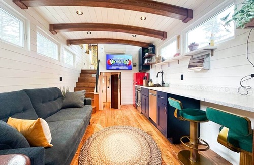 Whitefish Cabin | The Beverly Boat at Montana Treehouse Retreat