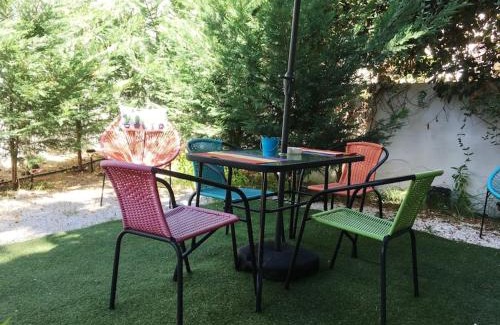 Kato Galatas Apartment | The Blue Studio, 1 min walk from Kalamaki beach