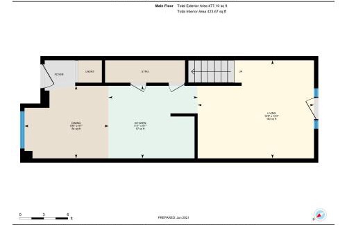 Canmore House | The Lambeth by Samsara Resort Private Entry Panorama Top View 2BR and 2BTH