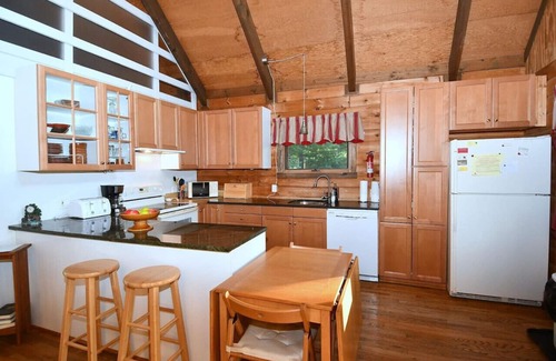 Berkeley Springs House | The Outlook - fireplace, view, pets, wifi, fire pit, foosball, deck
