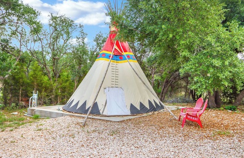 Driftwood Cabin | The Tipi - a unique camping experience with a twist!