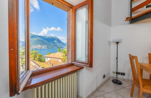 Blevio House | The Twilight - A Window view of the Lake