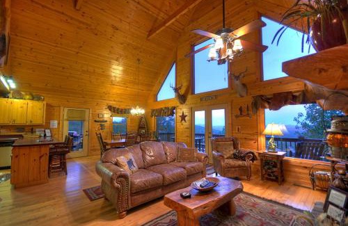 Blue Ridge House | The View - Breathtaking Mountain Views, Firepit, Game Room & Hot Tub!
