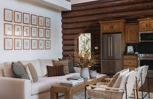 Zion National Park East Entrance Cabin | THE ZION CABIN—Log Cabin Just Outside Zion National Park