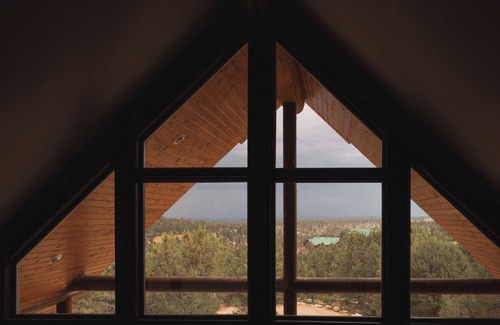 Zion National Park East Entrance Cabin | THE ZION CABIN—Log Cabin Just Outside Zion National Park