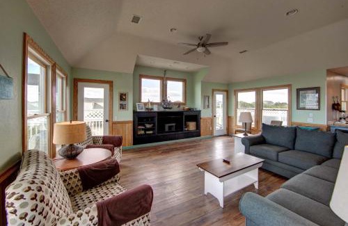 Whalehead Beach House | Third Row Whalehead Home with Pool and Spa Sleeps 22