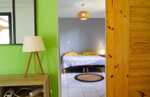 Riviere-Sens Apartment | Ti Kaz Houelmont, Vue jardin tropical, proche plage de Rivière-Sens