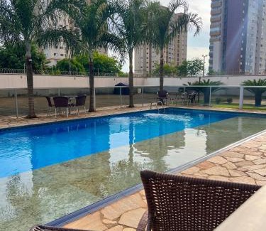 Plano Diretor Sul Apartment | todo climatizado, 2 quartos e piscina na 706 sul