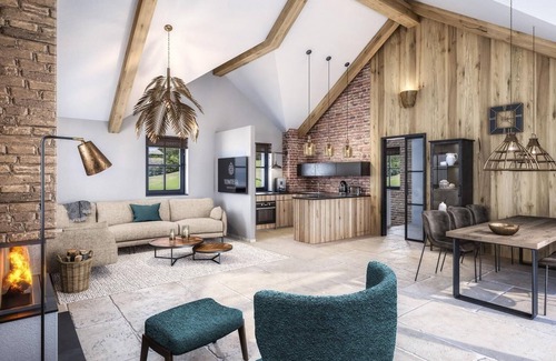 Albeck House | Tomtegl-Bergchalet No.8 mit Privatsauna, Infinitypool, Kamin, Fitnessraum, 1500m Seehöhe