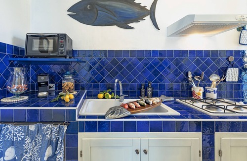Capo Zafferano Apartment | Top floor apartment with private beach access and pool - lisca bianca rental