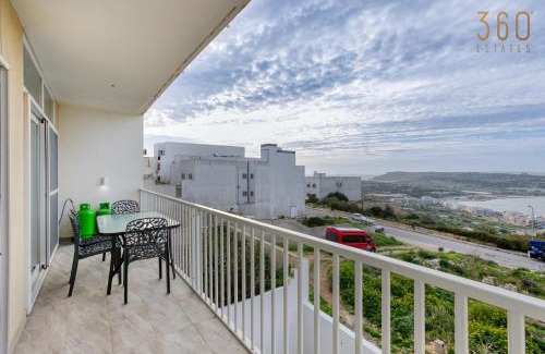 Mellieħa Heights Apartment | Top of the world 2BR home with spectacular views by 360 Estates