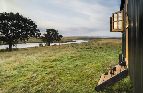 Sheerness Cabin | Traditional shepherd's huts in the middle of a National Nature Reserve.