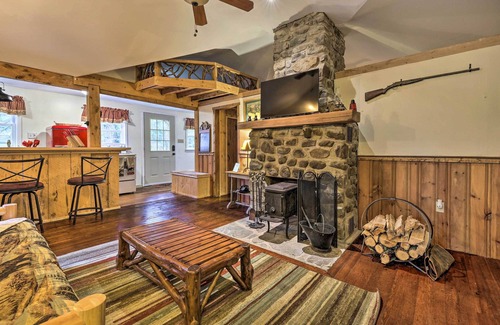 Greentown Cabin | Trails & Creek On-Site: Tranquil Greentown Cabin