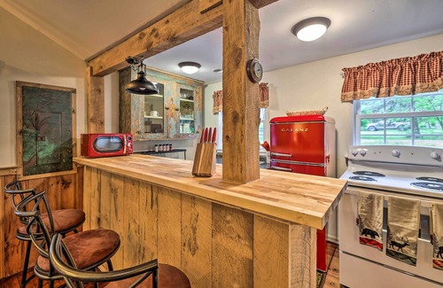 Greentown Cabin | Trails & Creek On-Site: Tranquil Greentown Cabin