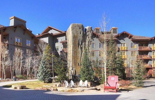 Copper Mountain Village Apartment | Tucker Mountain Hotel Style Room with 1 Bed #107A by RedAwning
