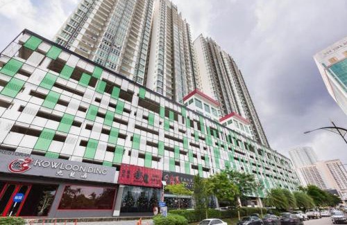 Taman Abad Apartment | Twin Galaxy City View Homestay Near CIQ Johor Bahru