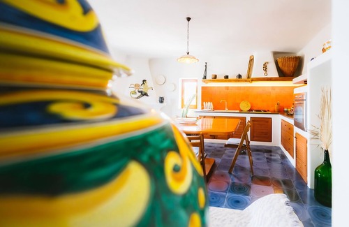 Lipari Villa | Typical Aeolian villa with sea view, on Vulcano and Etna