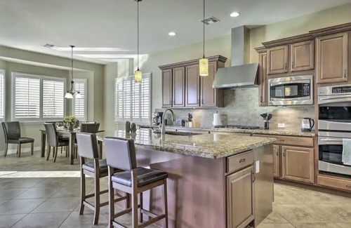 Montecito in Estrella House | Updated Goodyear Escape - Heated Pool & Spa - Near Trails, Lakes and Rivers