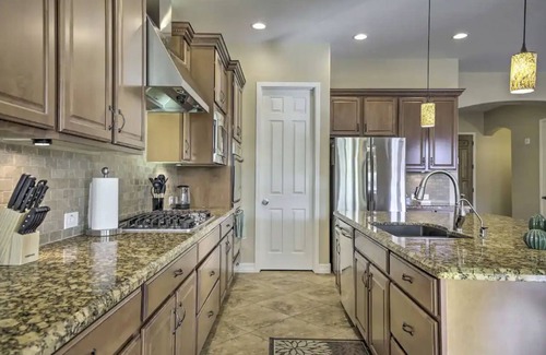 Montecito in Estrella House | Updated Goodyear Escape - Heated Pool & Spa - Near Trails, Lakes and Rivers