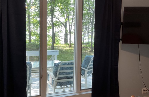 Lake Michigan Beach Cottage | Updated lakefront cottage - beautiful views! Walk to beach!