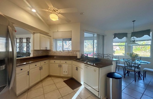 Nokomis House | Upscale private pool home close to beach, bike trails and downtown Venice.