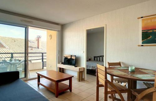 Vieux-Boucau-les-Bains Apartment | V Mimosas 01 Appartement 6 personnes calme au cœur de Vieux Boucau