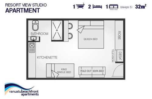 Mele Apartment | Vanuatu Beachfront Apartments