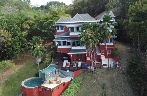 Plymouth Villa | Villa Soleil - Private Jetty, Overlooking the Caribbean Sea