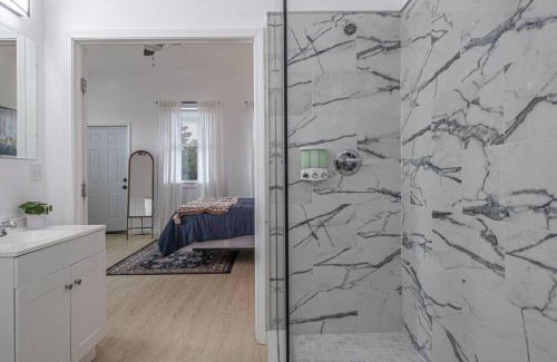 Central City Apartment | Vibrant Gray Downtown Loft