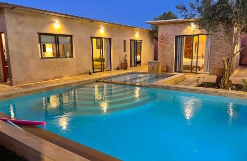 El Aggada Villa | Villa élégante à Marrakech avec jardin et piscine privée