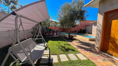 El Aggada Villa | Villa élégante à Marrakech avec jardin et piscine privée