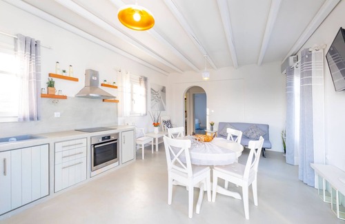 Drios House | Villa Areti in Punda Beach with view, private pool and Jacuzzi