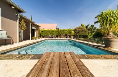 Saint-Joseph Villa | Villa avec piscine vue mer et montagne, en pleine nature