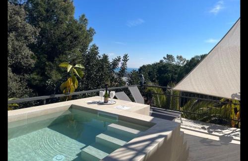 Cabrils Villa | Villa Burriac with Private Pool, Costa Maresme, 20 minutes from Barcelona