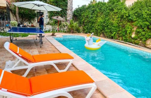 La Marsa Villa | Villa des reves, grande piscine et jardin