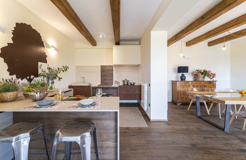 Palaia Villa | Villa in Palaia with pool, hot tub,A/C,veranda,barbecue,garden,and view