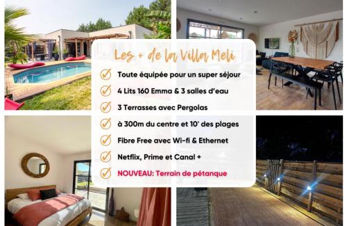 Le Porge Villa | Villa Meli - Le Porge : la plage, Lège-Cap Ferret et Lacanau à 10 minutes