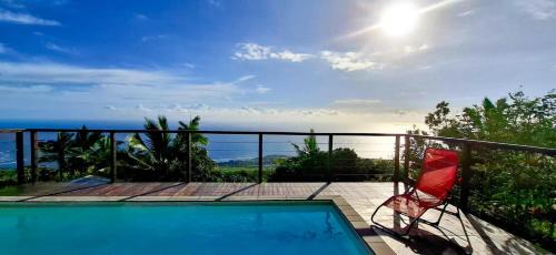 Saint-Leu Villa | Villa Moringa Vue Océan 180 piscine privée à 15min du Lagon