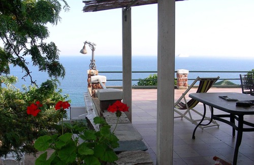 Ajaccio Villa | Villa overlooking the road from the sanguinary ones. Exceptional view