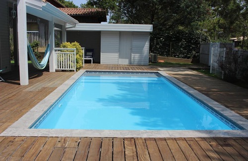 Carcans Plage Villa | VILLA PRIVEE 4* CARCANS PLAGE PISCINE CHAUFFEE WIFI BORNE ÉLECTRIQUE AUTO