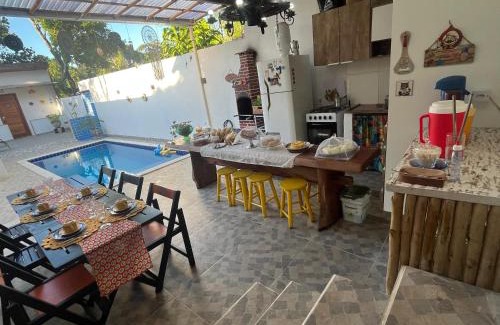 Porto Seguro Apartment | Villa Silva e Braga POUSADA Arraial D Ajuda-AZUL