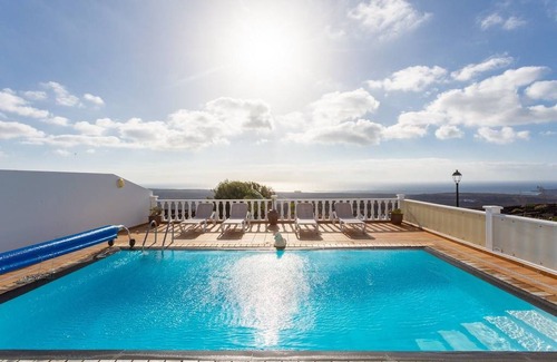 Las Brenas Villa | Villa Sol y Mar: Large Heated Private Pool, Sea Views, WiFi
