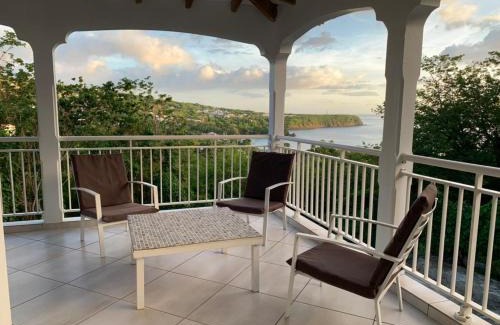 Deshaies Apartment | villa vue sur mer