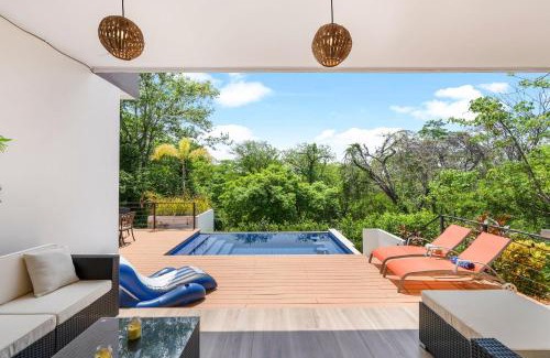 Coco House | Villa with Minimalist Design & Scenic Deck with Private Infinity Pool and Jungle Views