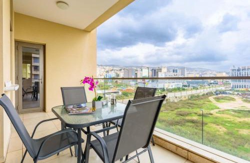 Dbayeh Apartment | Viva - Elegant 3-BR Apt & Balcony at Waterfront Dbayeh