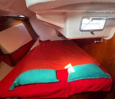 Pointe du Bout Boat Rental | Voilier au mouillage First 405