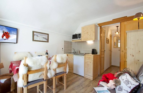 Les Deux Alpes Apartment | Vue sur la montage ! Studio pour 4, tout équipé