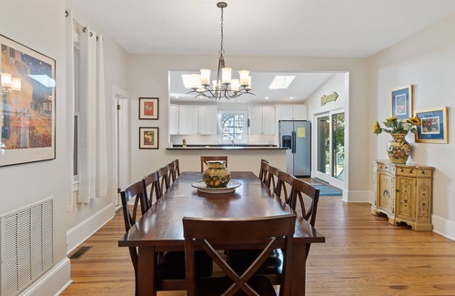 Rehoboth Beach House | Walk to Beach! 2nd Ocean Block Sleeps 16 Porch/Parking/Spacious